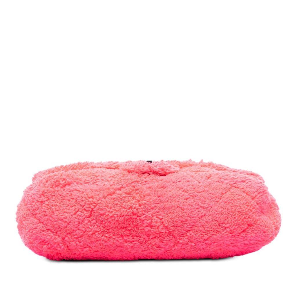 Chanel Medium Quilted Terry Cloth Coco Beach Flap