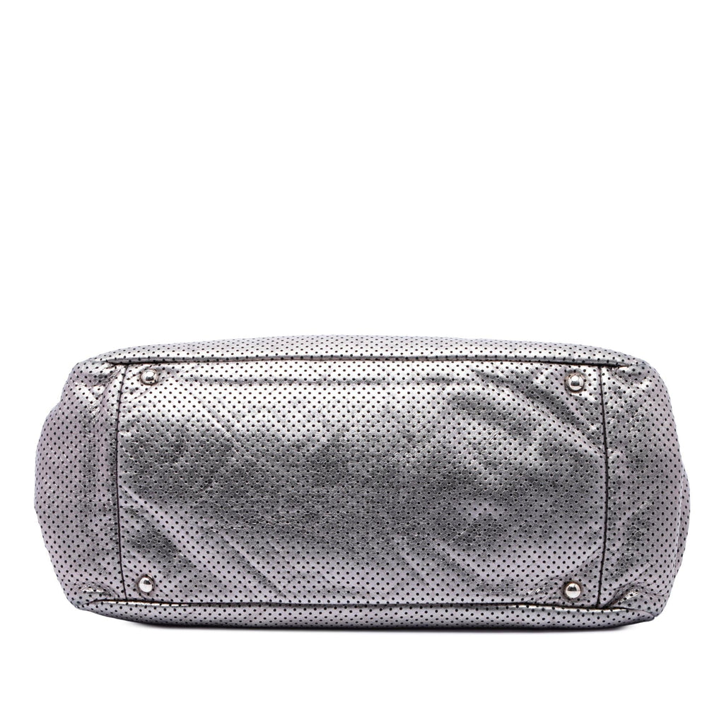 Chanel Metallic Perforated Calfskin Reissue 2.55 Drill Accordion Flap