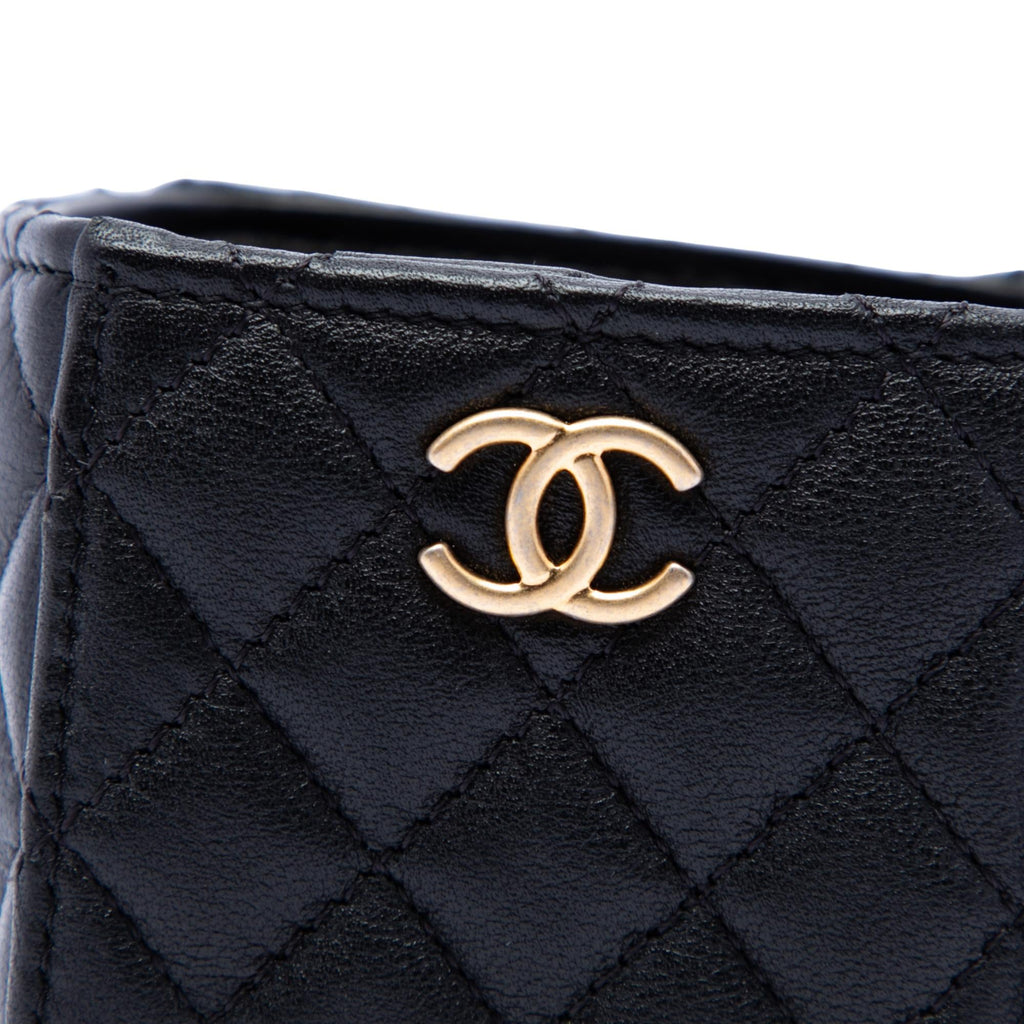 Chanel Mini Quilted Calfskin Drawstring Bucket Bag