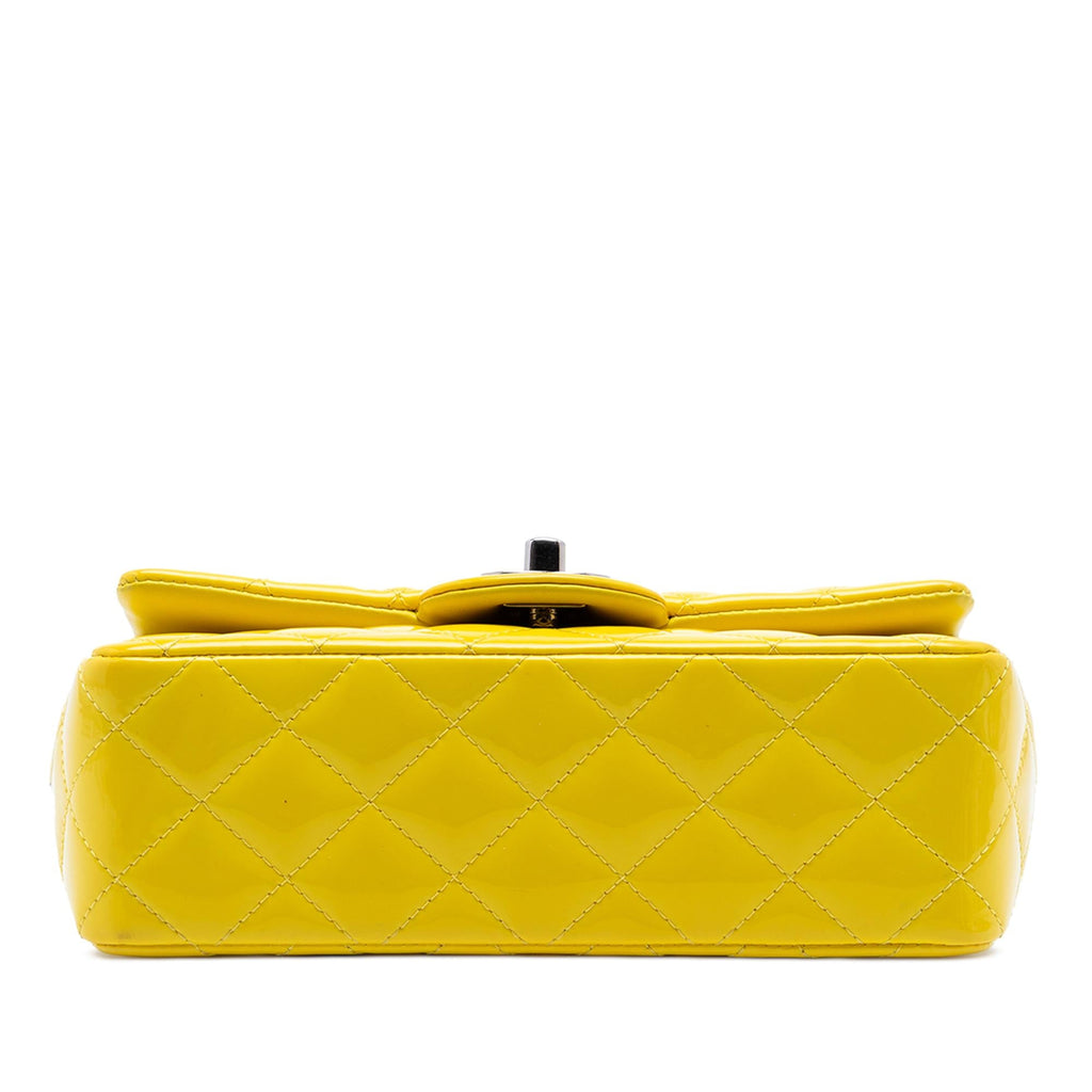 Chanel Mini Rectangular Classic Patent Single Flap