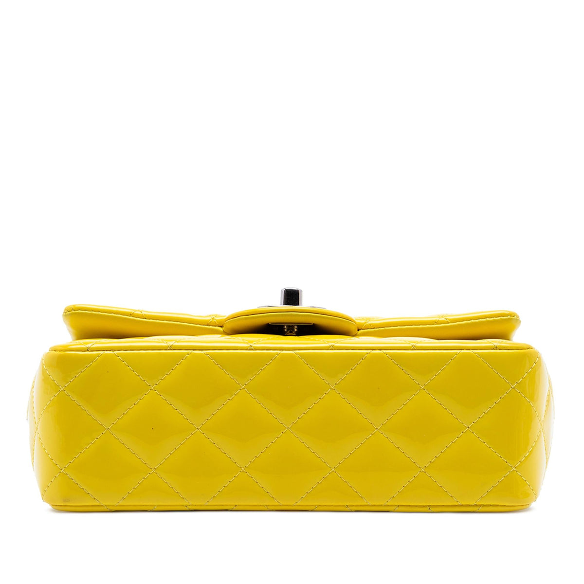 Chanel Mini Rectangular Classic Patent Single Flap