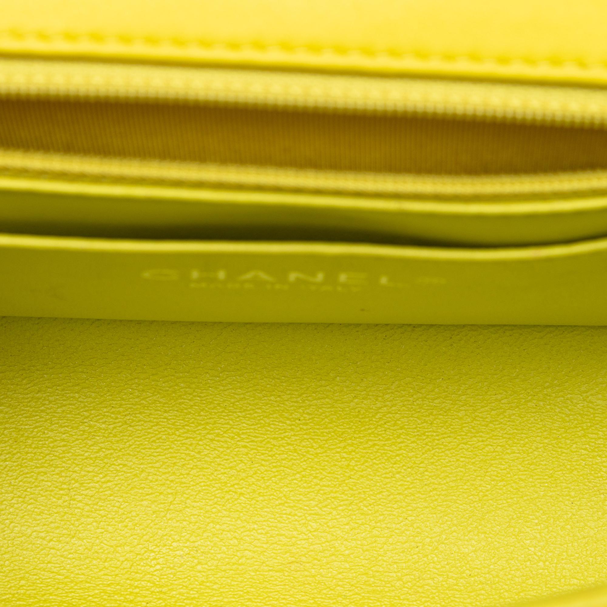 Chanel Mini Rectangular Classic Patent Single Flap