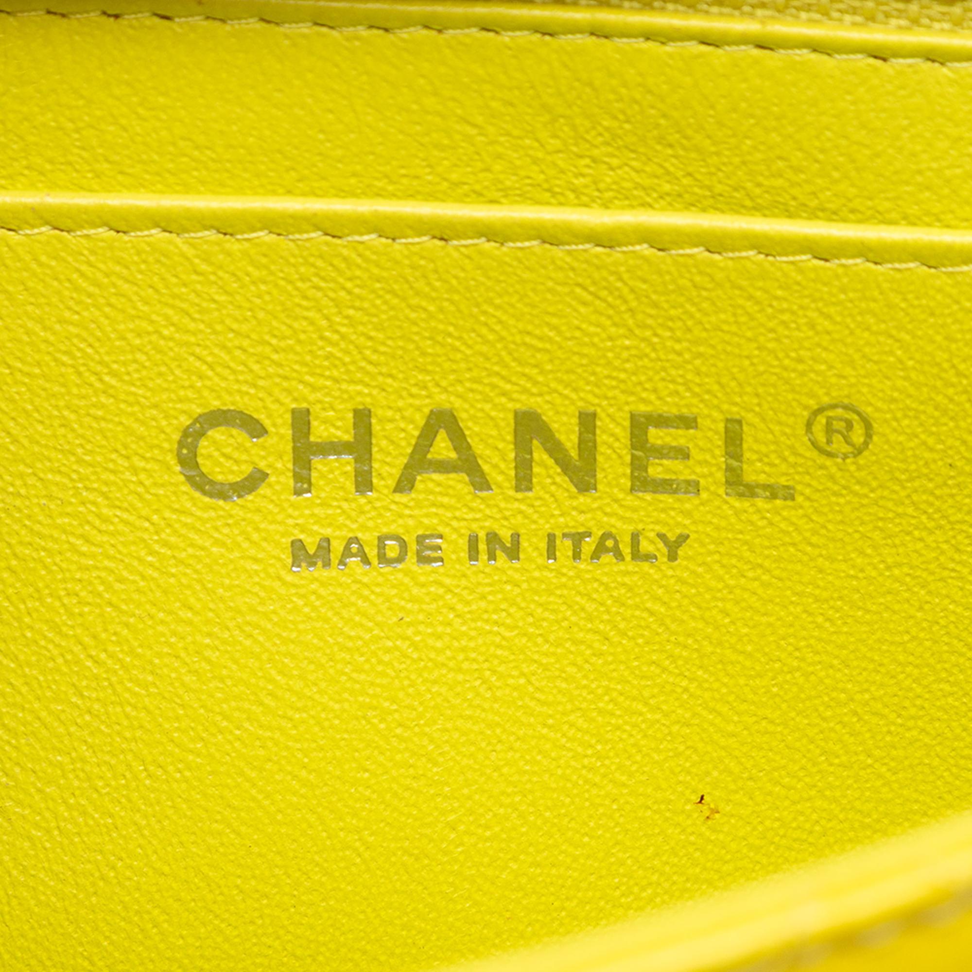 Chanel Mini Rectangular Classic Patent Single Flap
