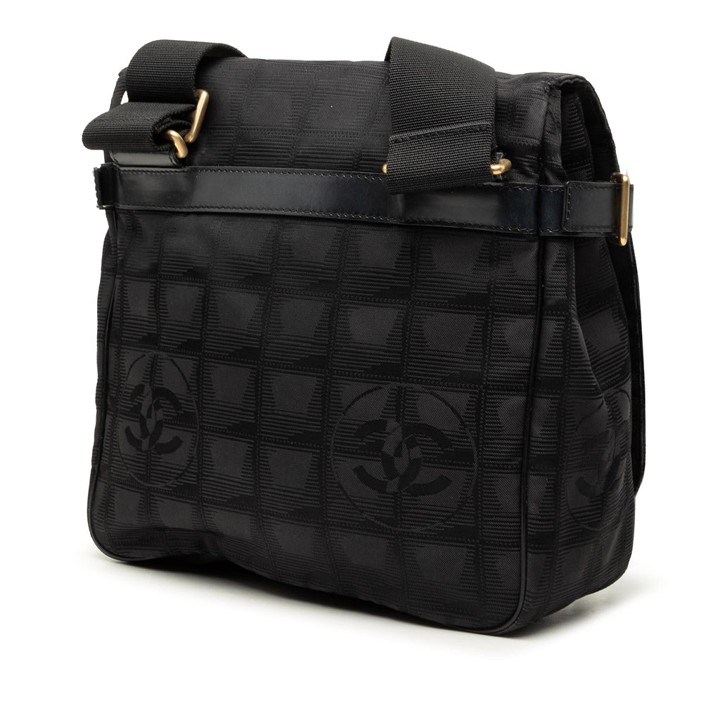 Chanel New Travel Line Nylon Messenger Bag