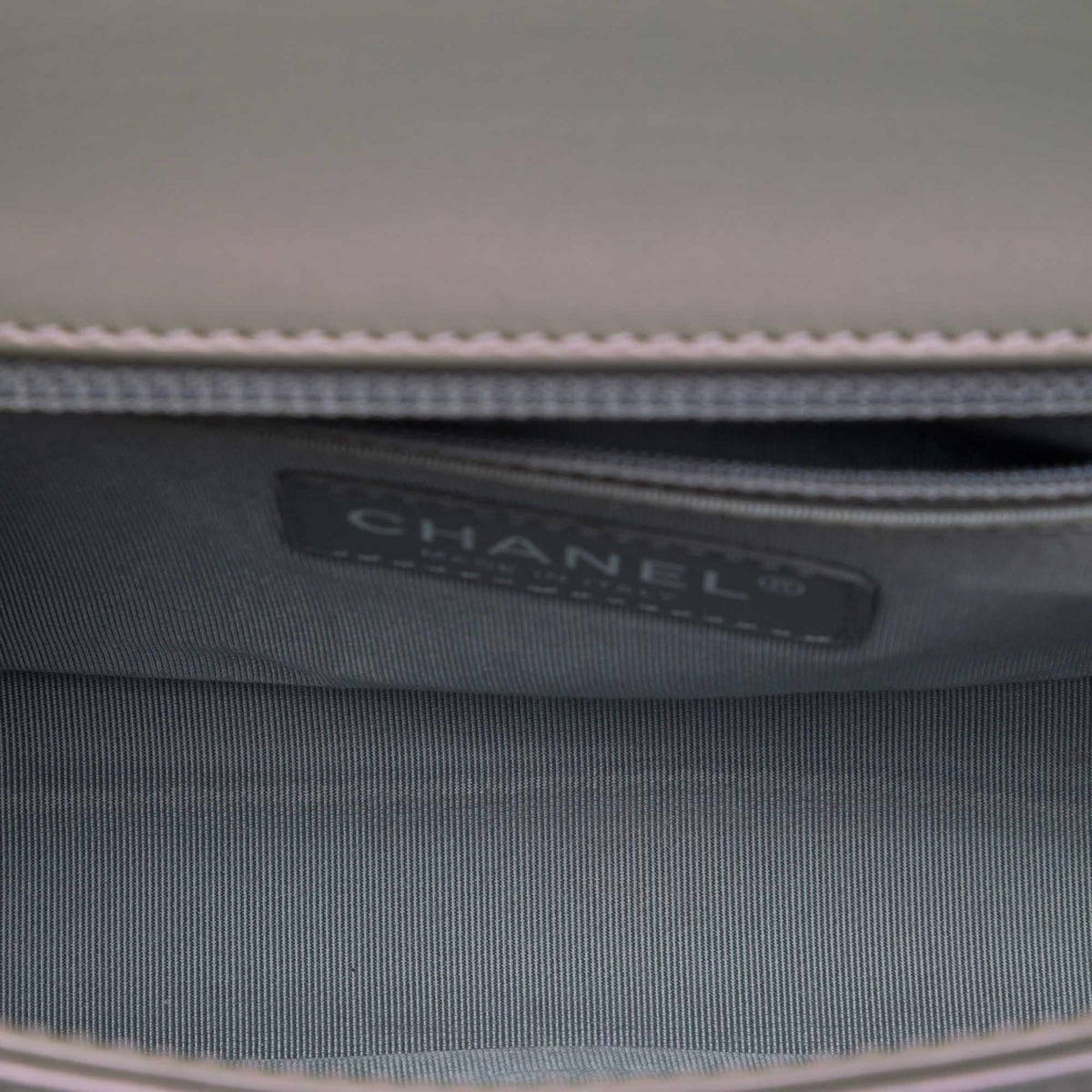Chanel Old Medium Iridescent Patent Boy Reverso Flap