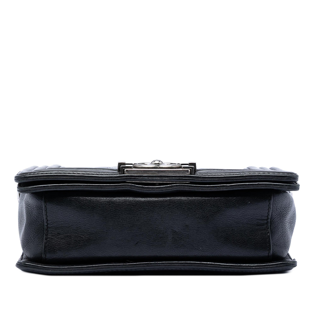 Chanel Paris Bombay Small Quilted Patent Medallion Embellished Boy Flap