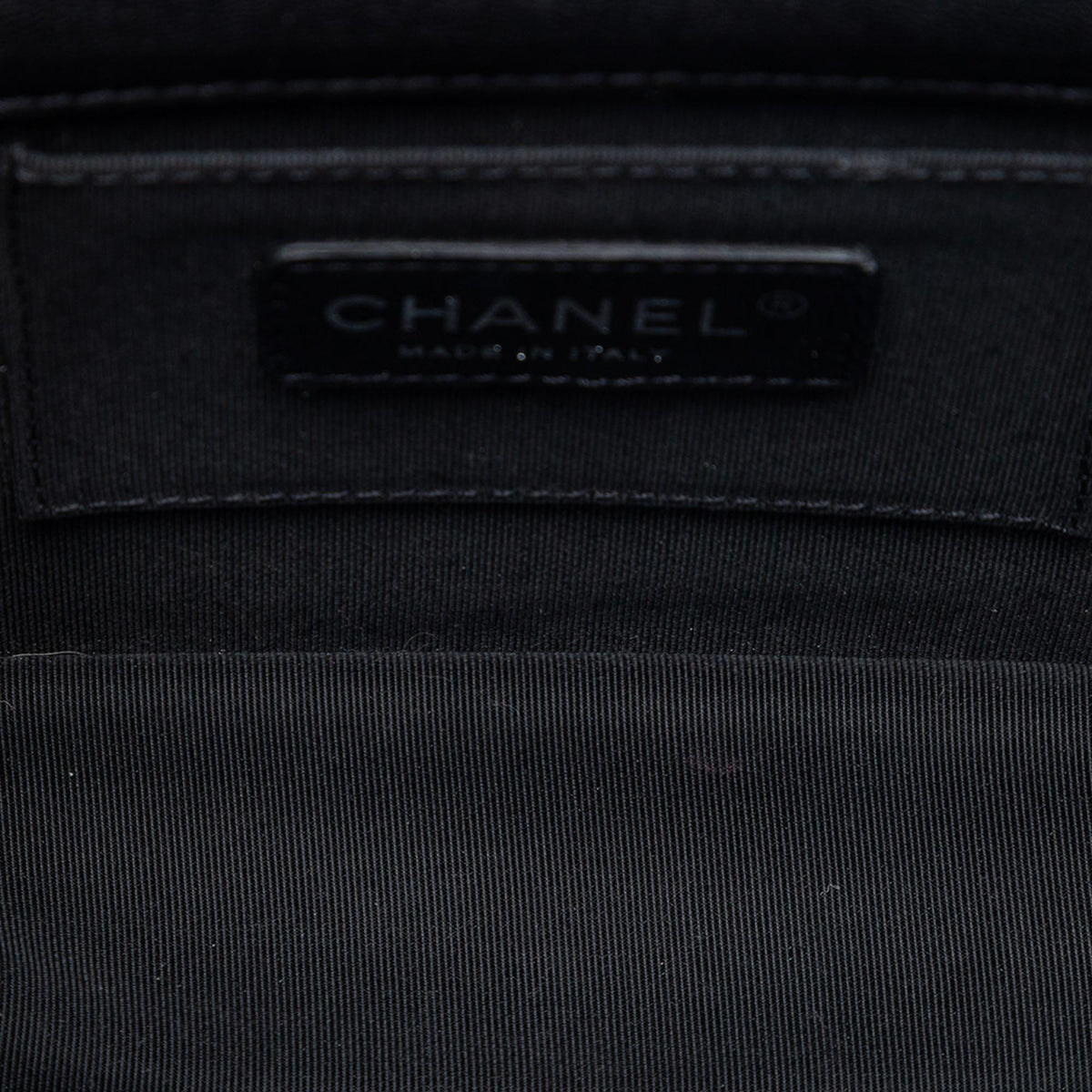 Chanel Patent and Acrylic Crystal Embellished Boy Brick Horizontal Flap