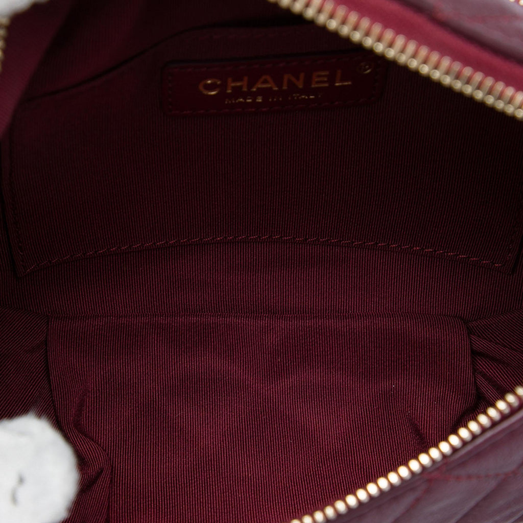 Chanel Quilted Calfskin Banane Waist Bag