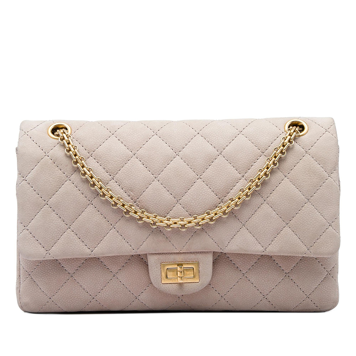 Chanel Quilted Caviar Reissue 2.55 Double Flap 226
