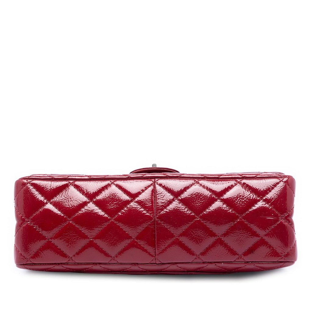 Chanel Quilted Crinkled Patent Reissue 2.55 Double Flap 226