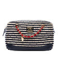 Chanel Quilted Jersey and Lambskin Coco Sailor Camera Bag
