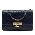 Chanel Quilted Lambskin Golden Class Flap