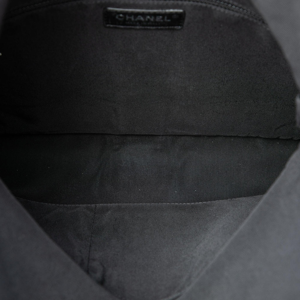 Chanel Quilted Lambskin Grip Clutch