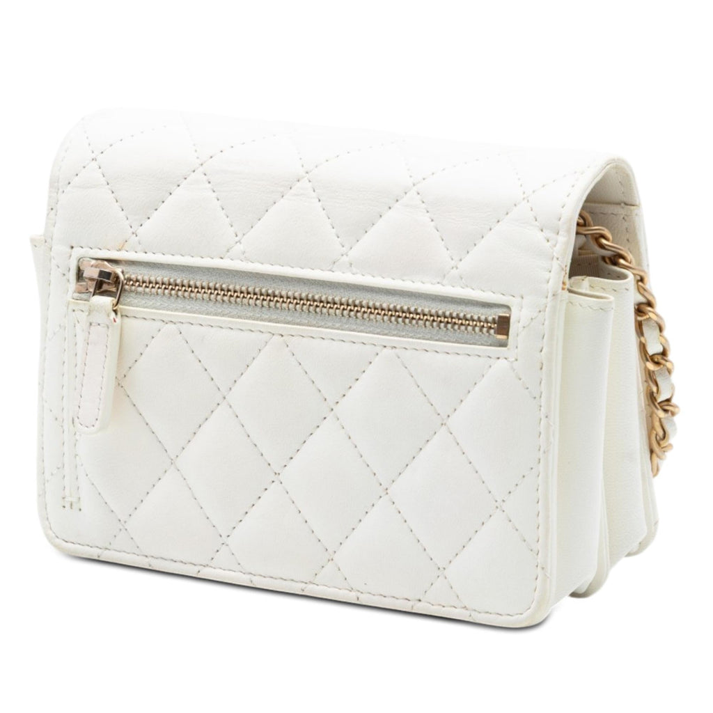 Chanel Quilted Lambskin Romance Wallet On Chain
