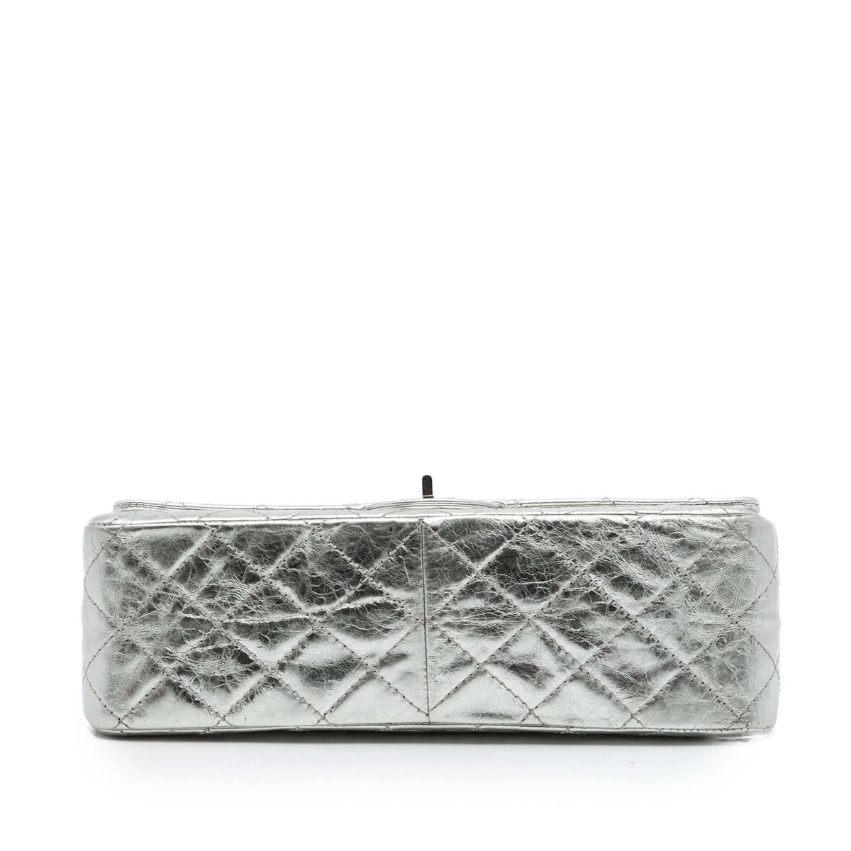 Chanel Quilted Metallic Aged Calfskin Reissue 2.55 Double Flap 226