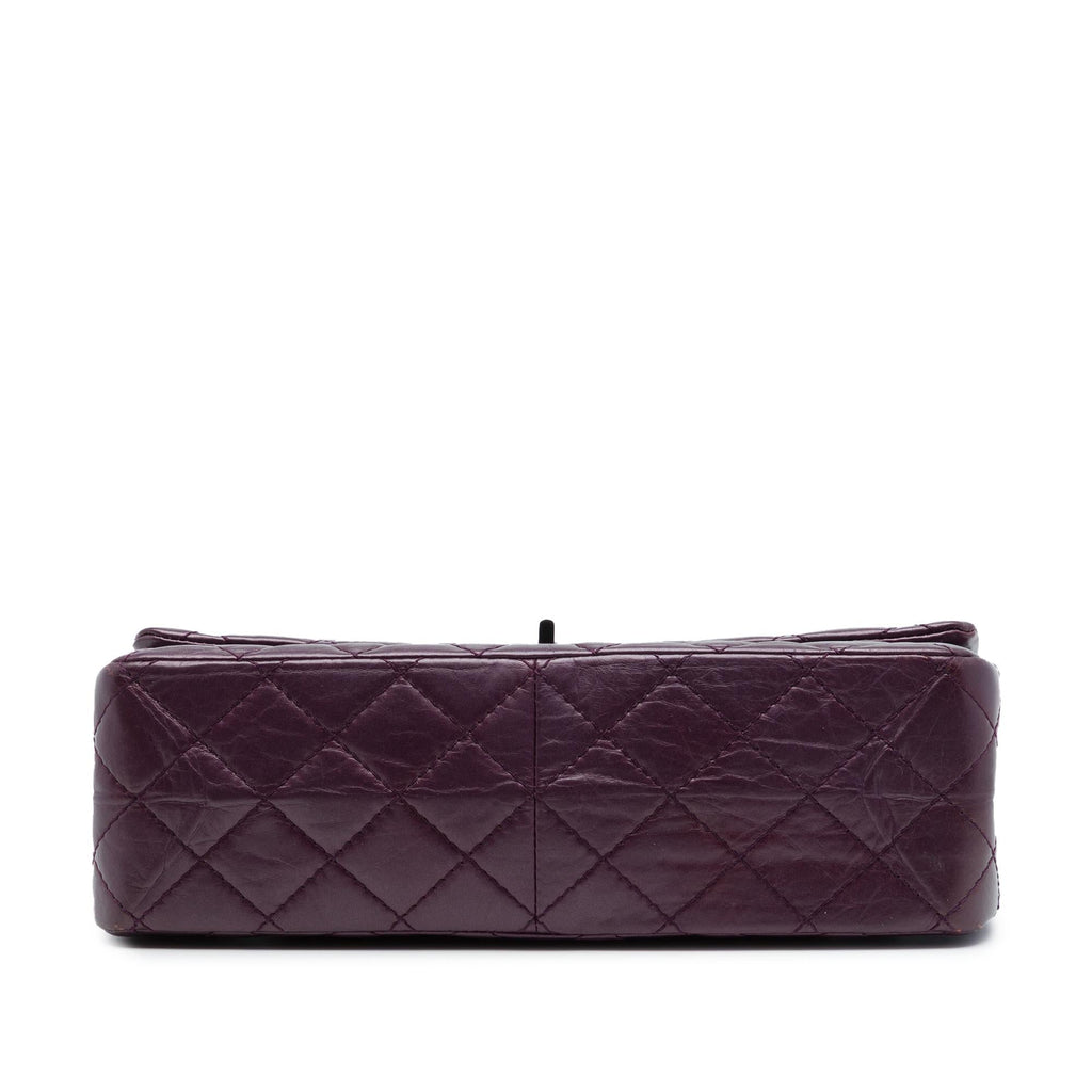Chanel Quilted Metallic Aged Calfskin Reissue 2.55 Double Flap 226