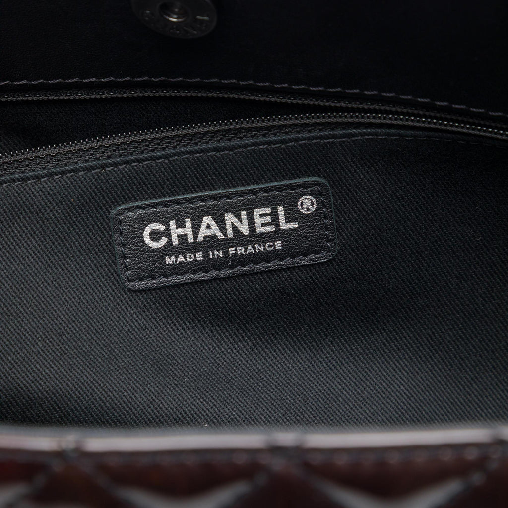 Chanel Quilted Patent Reissue 2.55 Tote