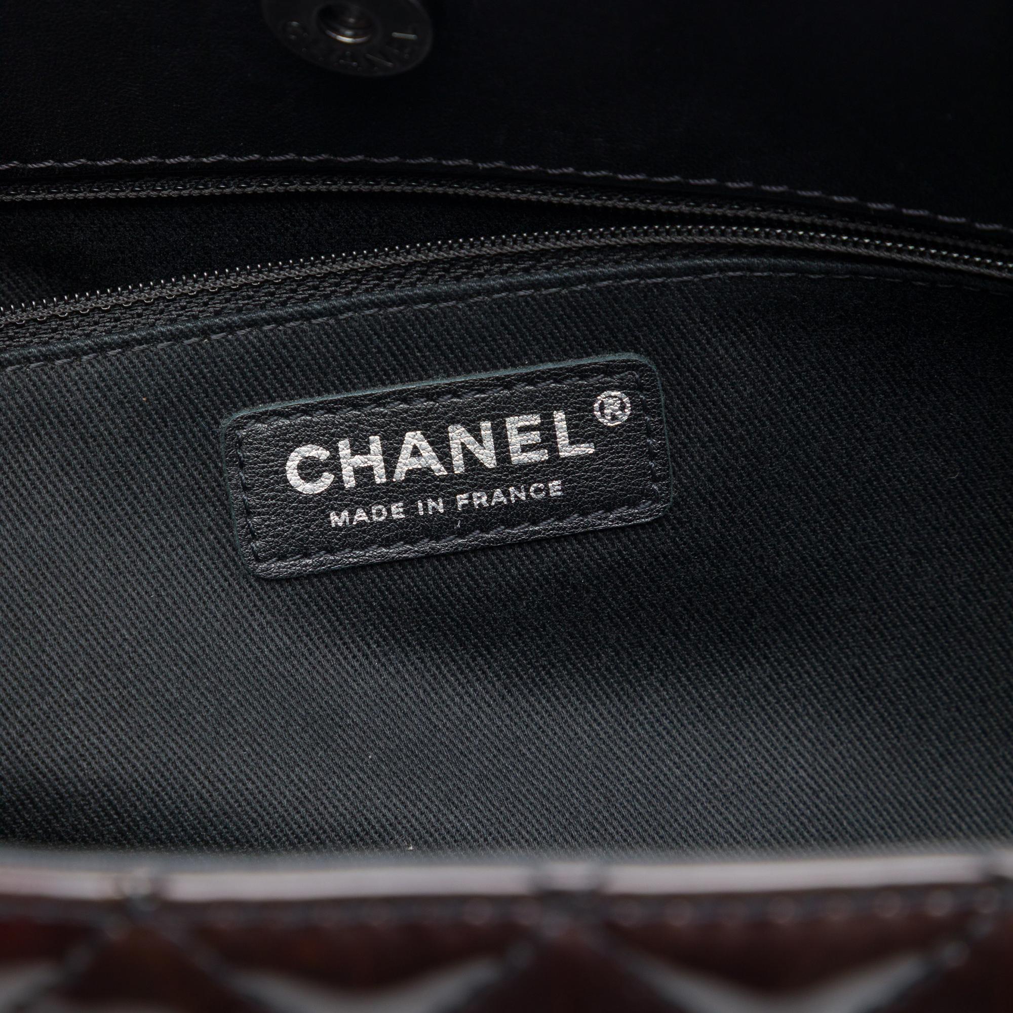 Chanel Quilted Patent Reissue 2.55 Tote