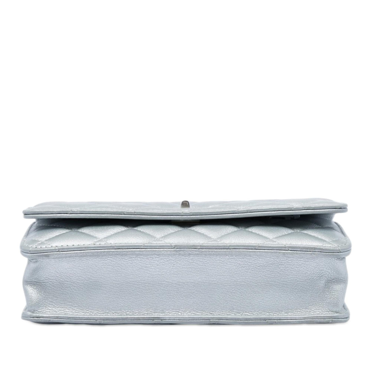 Chanel Reissue 2.55 Quilted Metallic Aged Calfskin Wallet on Chain