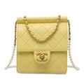 Chanel Small Quilted Lambskin Chic Pearls Flap