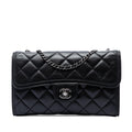 Chanel Small Quilted Lambskin Citizen Zip Flap
