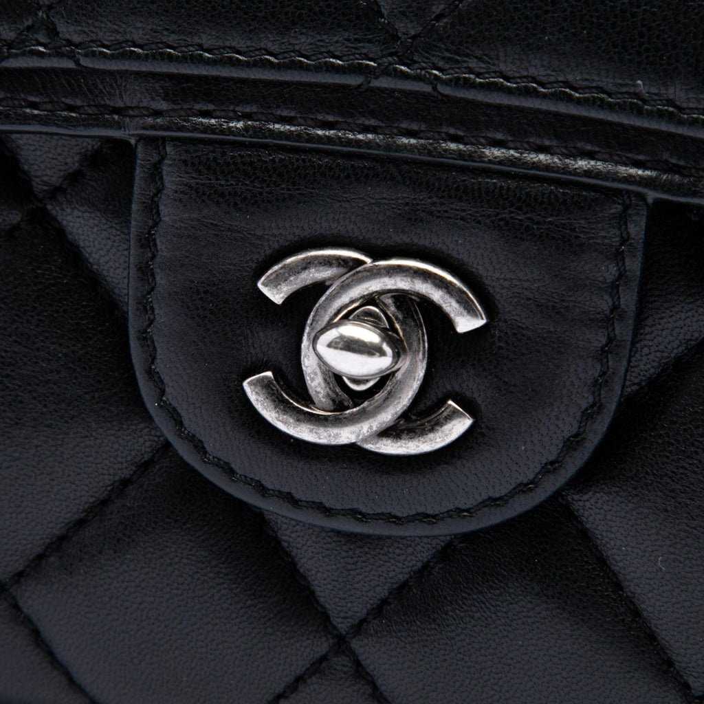 Chanel Small Quilted Lambskin Citizen Zip Flap