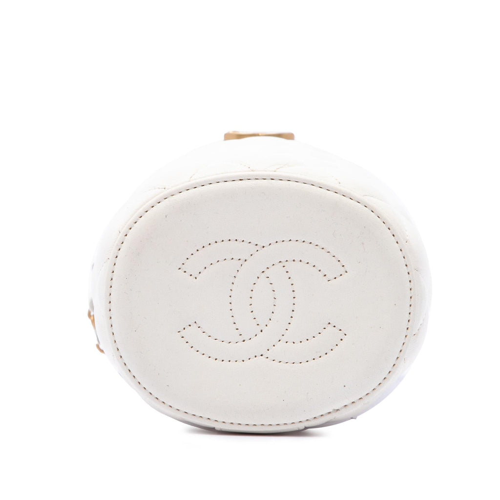 Chanel Small Quilted Lambskin Crown Box Bag