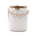 Chanel Small Quilted Lambskin Crown Box Bag
