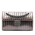 Chanel Small Vertical Quilted Patent Maharaja Express Flap