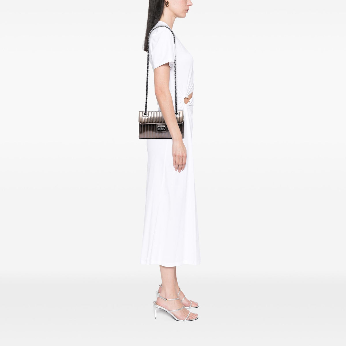 Chanel Small Vertical Quilted Patent Maharaja Express Flap