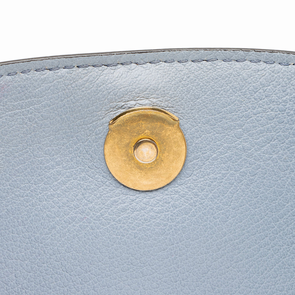 Chloe Calfskin Suede Nile Small Bracelet Bag