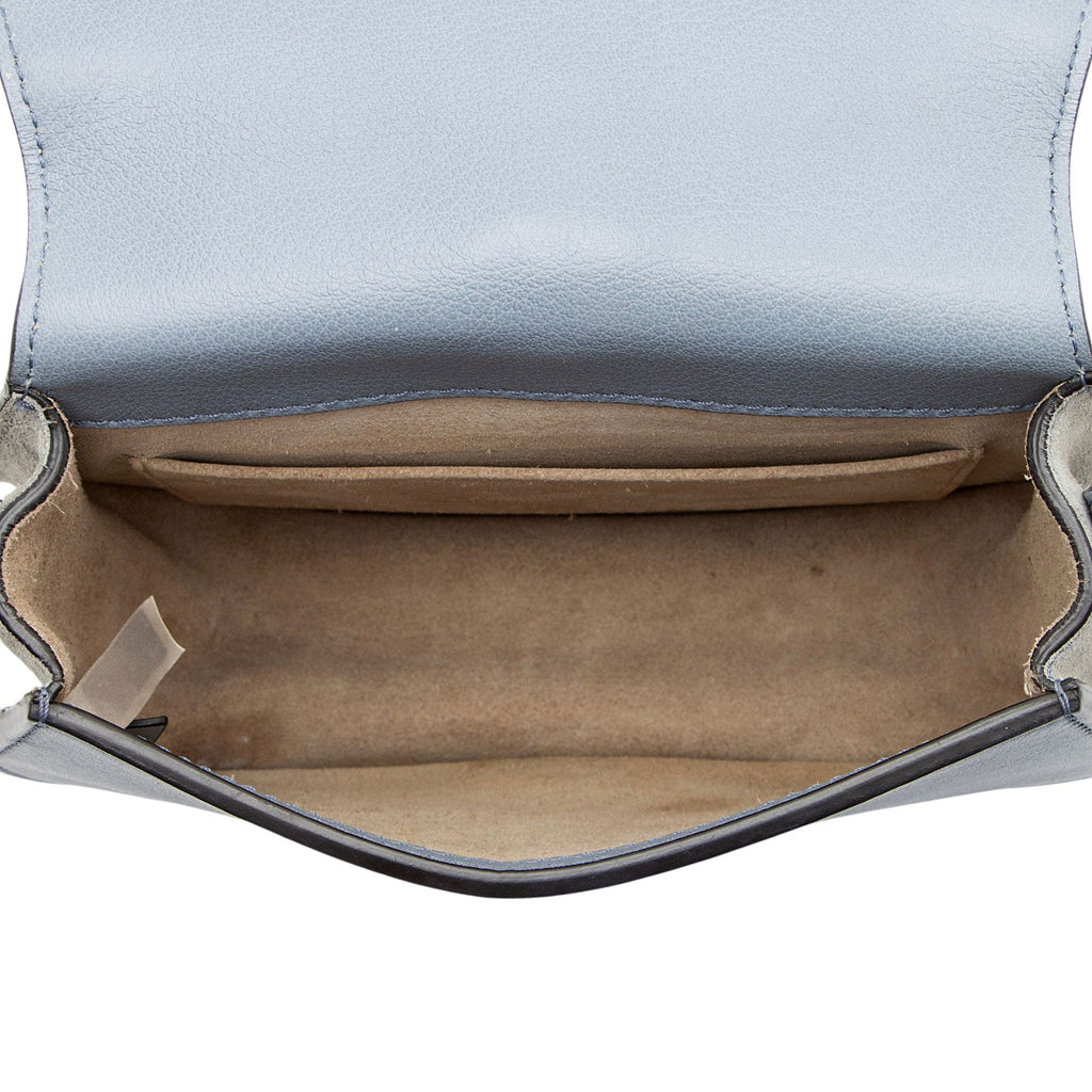 Chloe Calfskin Suede Nile Small Bracelet Bag