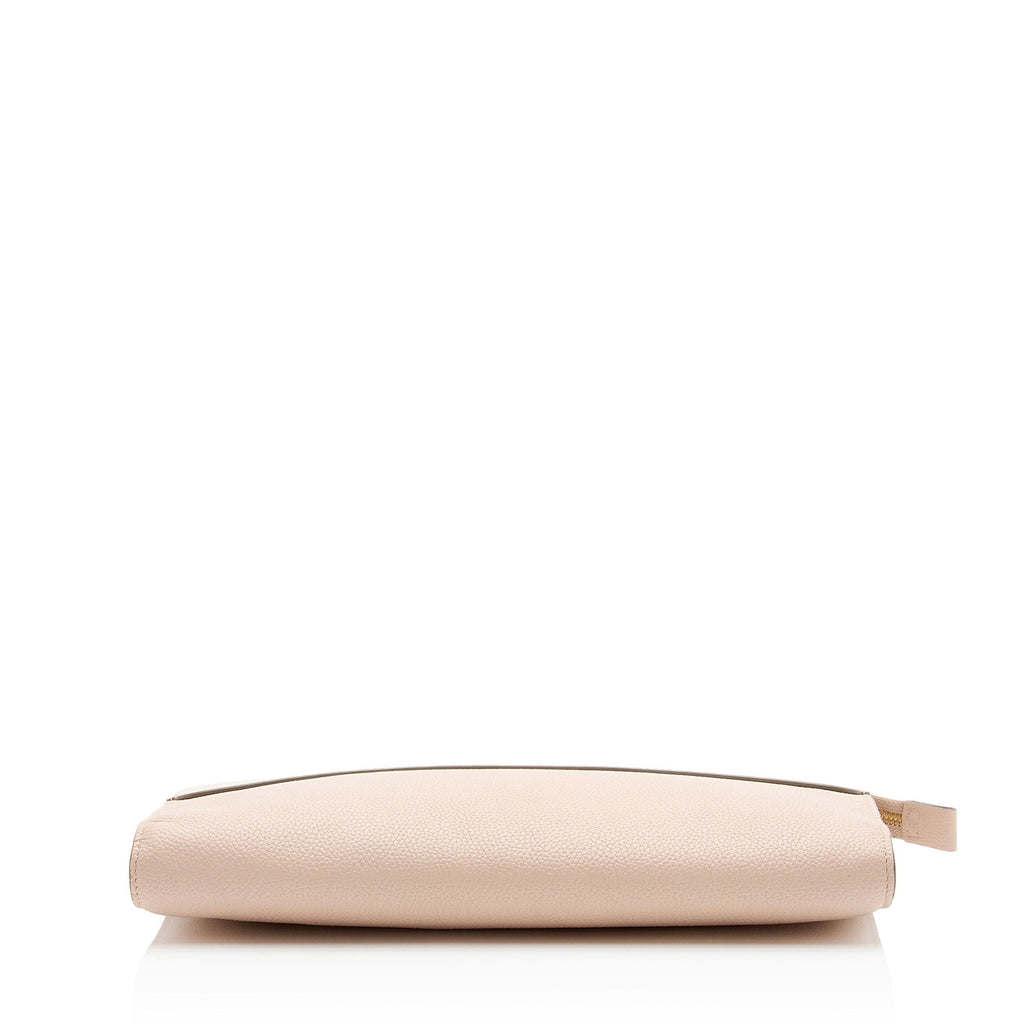 Chloe Grained Calfskin Joe Clutch