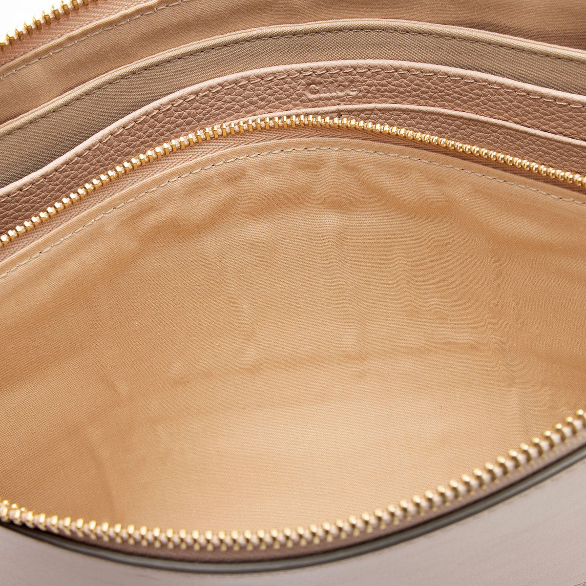 Chloe Grained Calfskin Joe Clutch