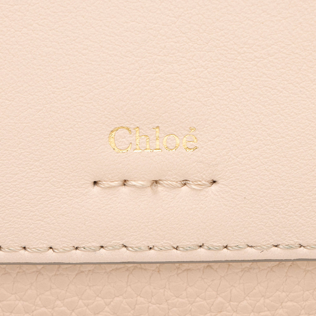 Chloe Grained Calfskin Joe Clutch