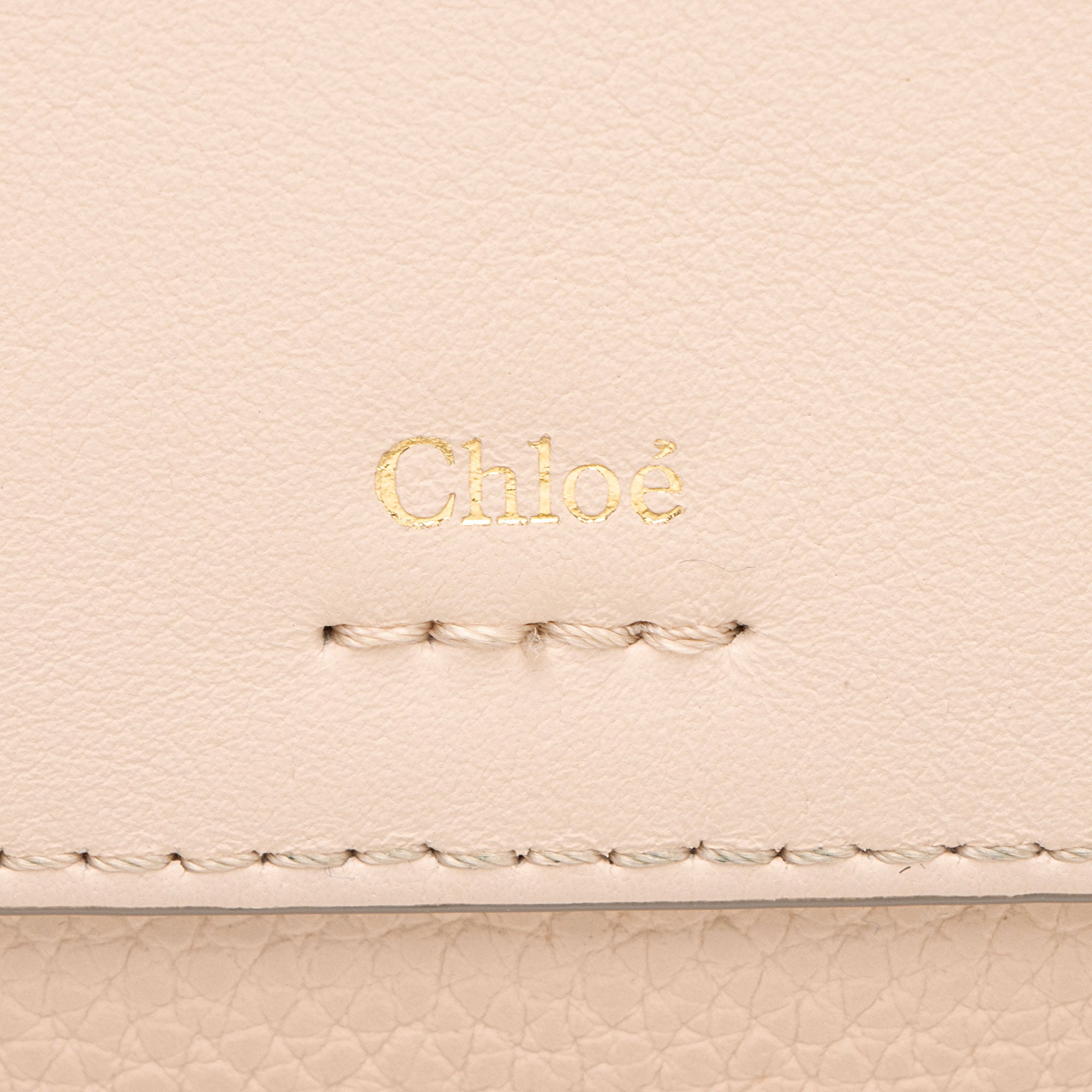 Chloe Grained Calfskin Joe Clutch