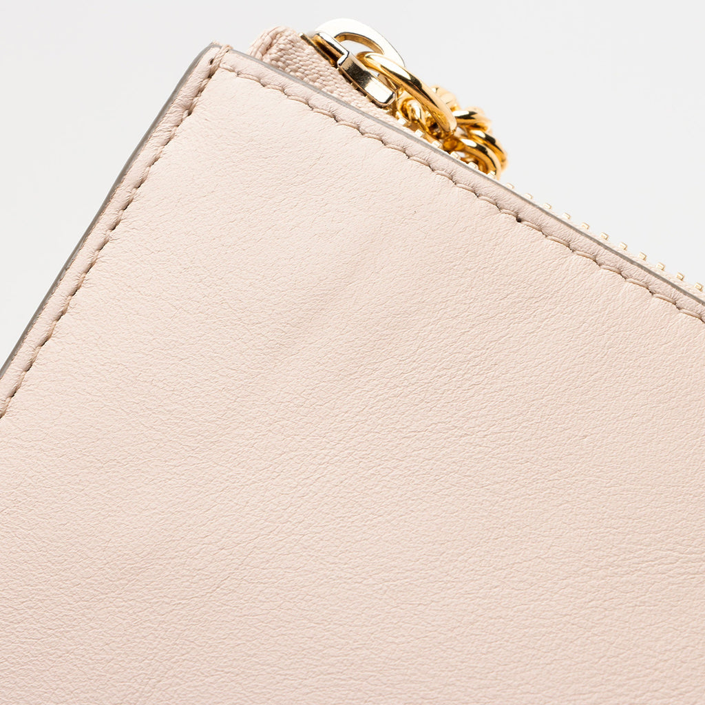 Chloe Grained Calfskin Joe Clutch