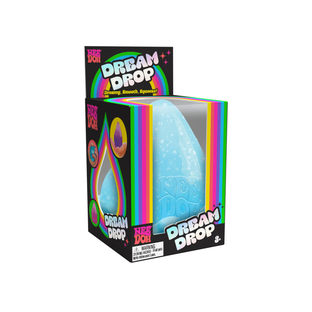 NeeDoh® Dream Drop | Sparkle-Filled Tear Drop Sensory Squish