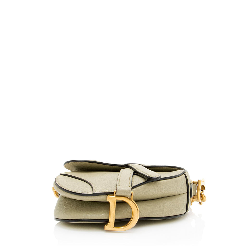 Dior Goatskin Micro Saddle Bag