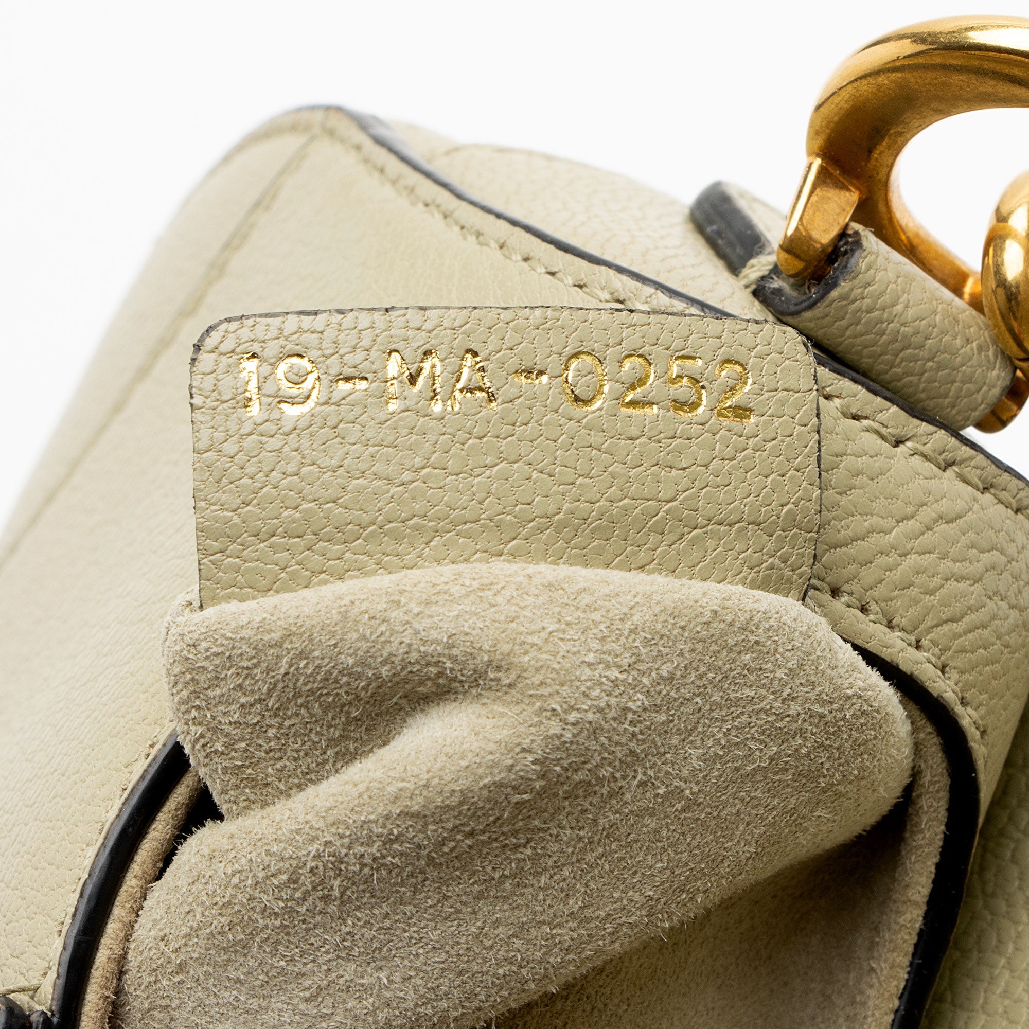 Dior Goatskin Micro Saddle Bag