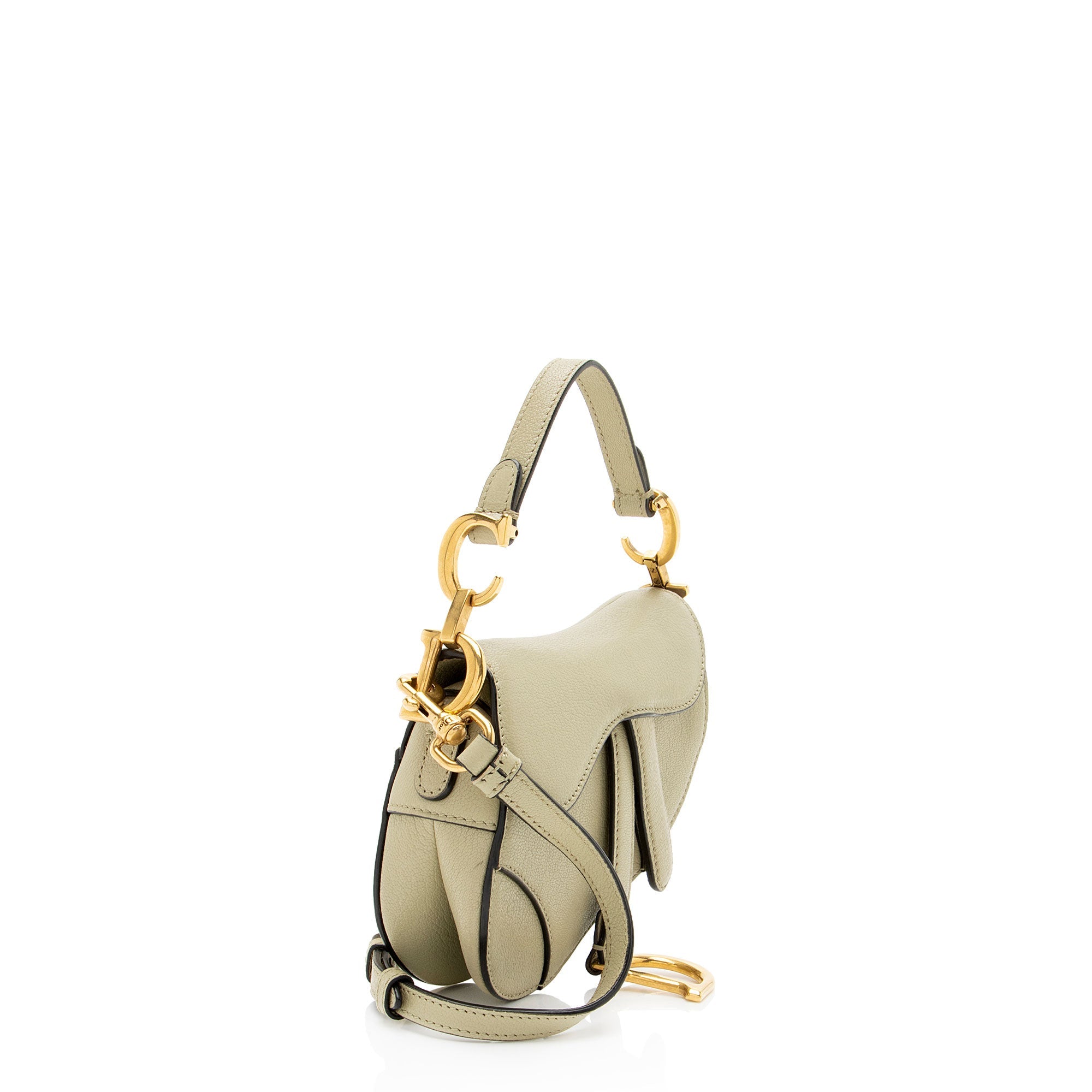 Dior Goatskin Micro Saddle Bag