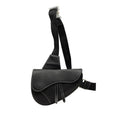 Dior Grained Calfskin Saddle Crossbody