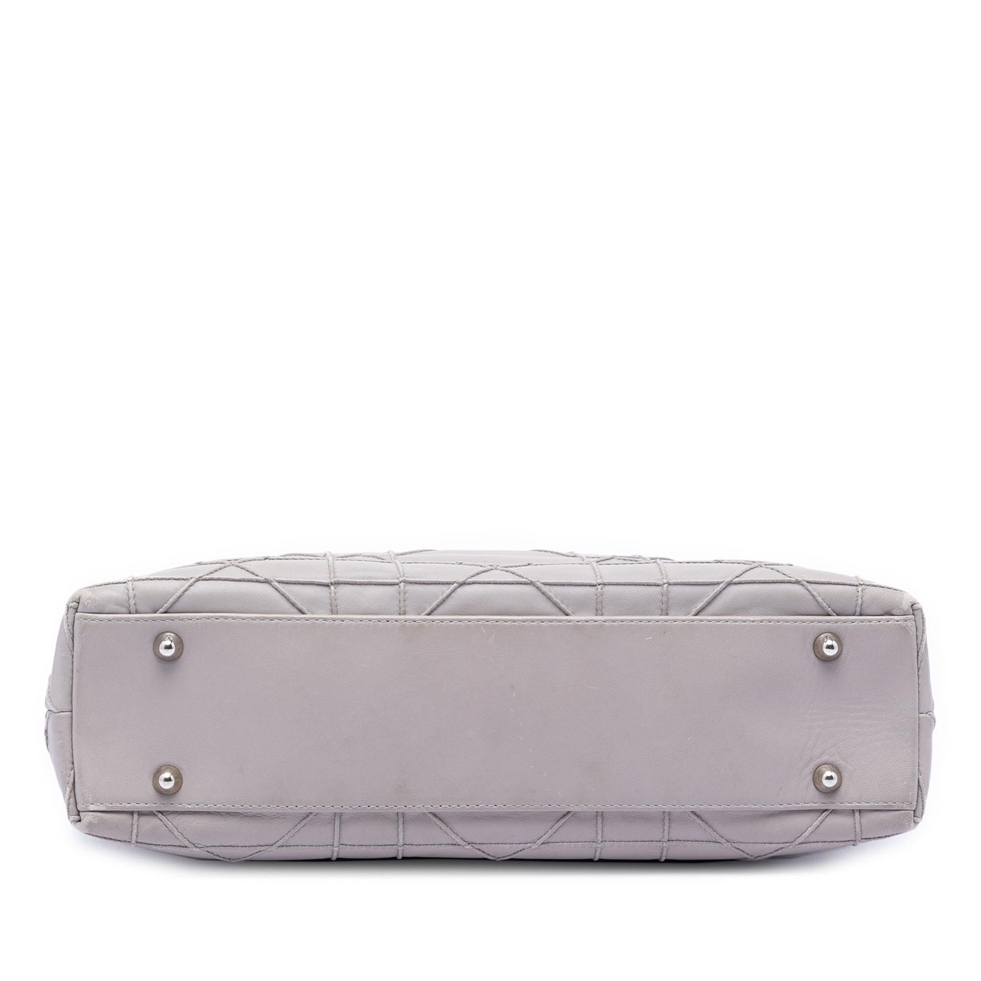 Dior Lambskin Cannage Granville Chain Tote