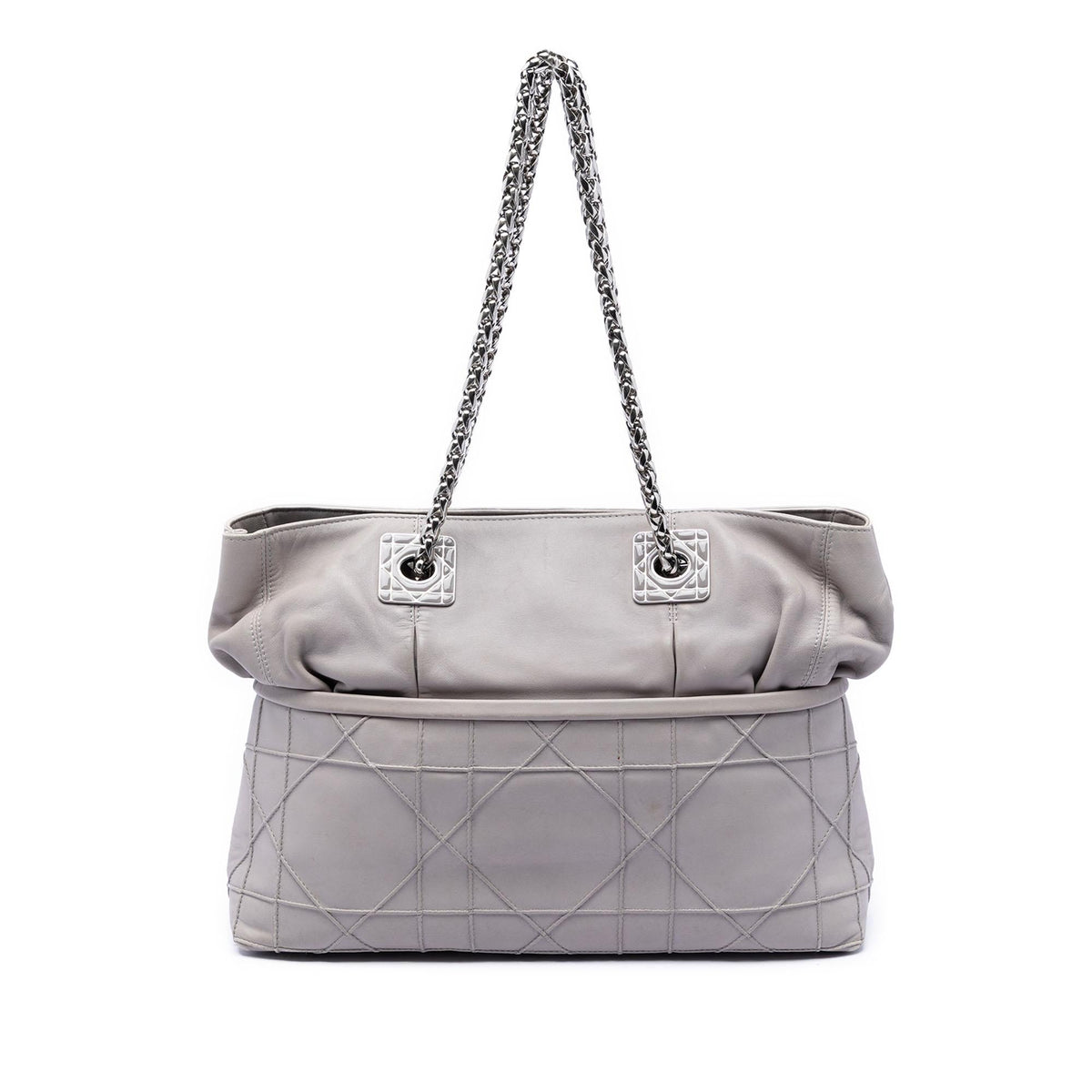 Dior Lambskin Cannage Granville Chain Tote