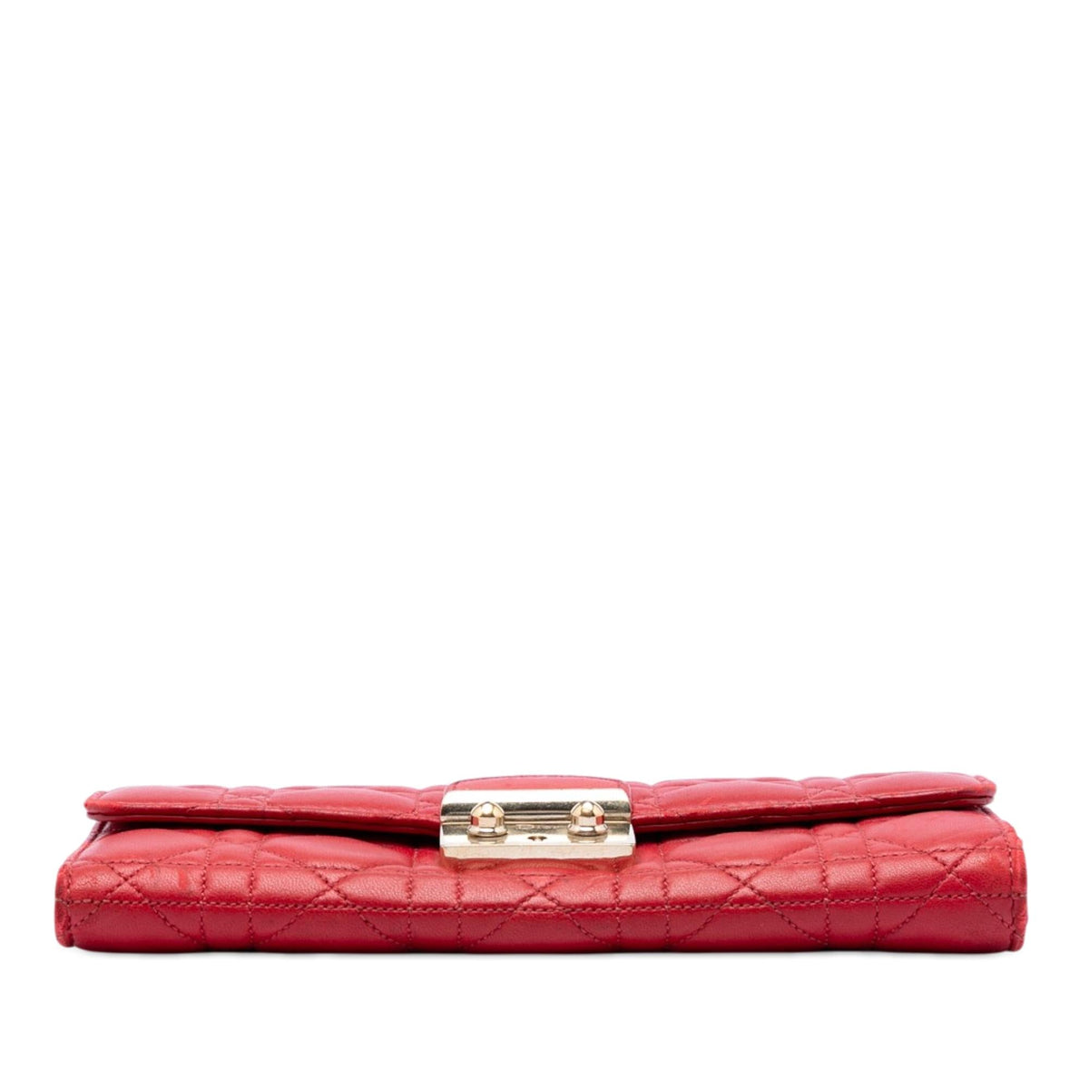Dior Lambskin Cannage Miss Dior Promenade Wallet on Chain