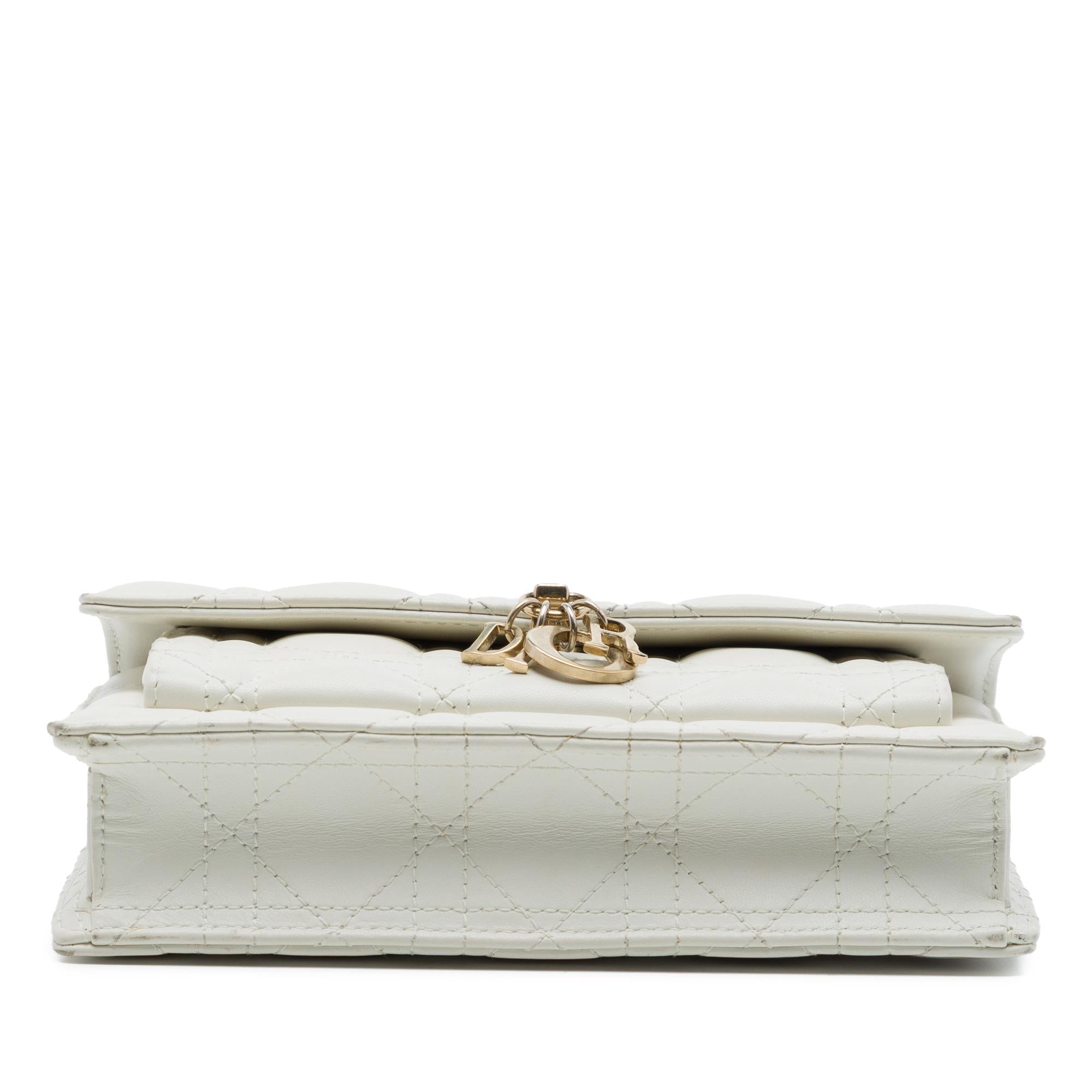 Dior Lambskin Cannage My Dior Daily Chain Pouch