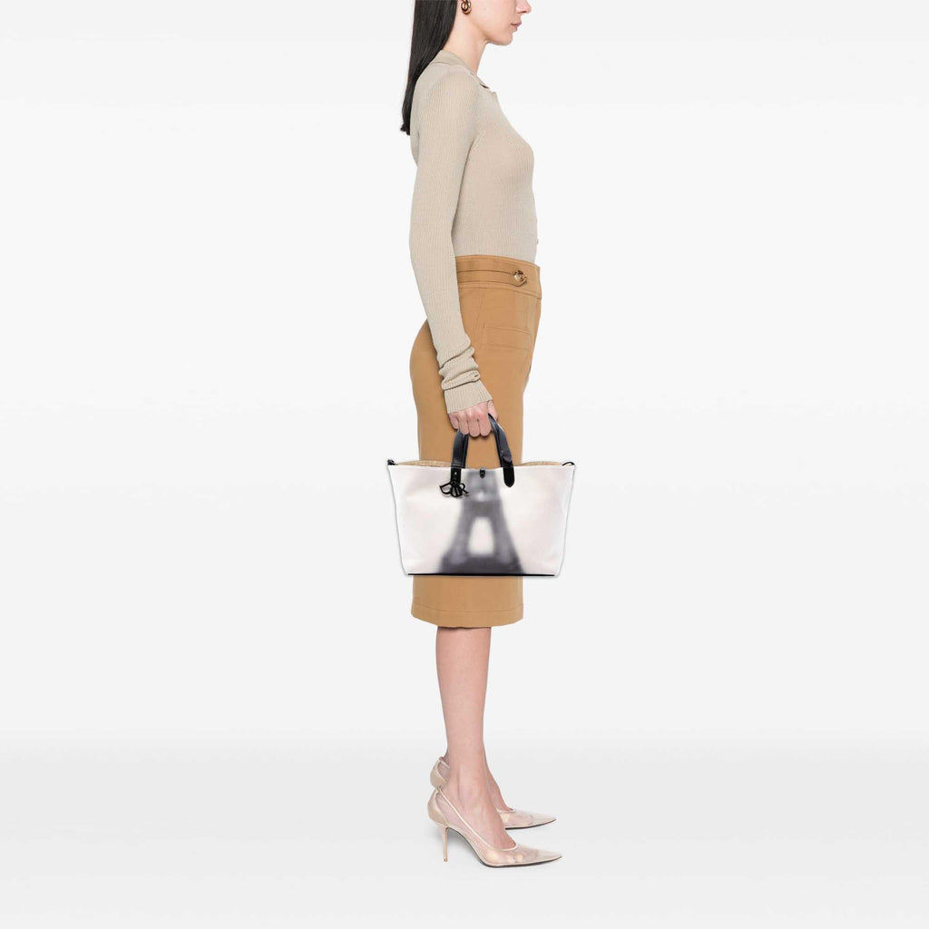 Dior Large Canvas Eiffel Tower Toujours Tote