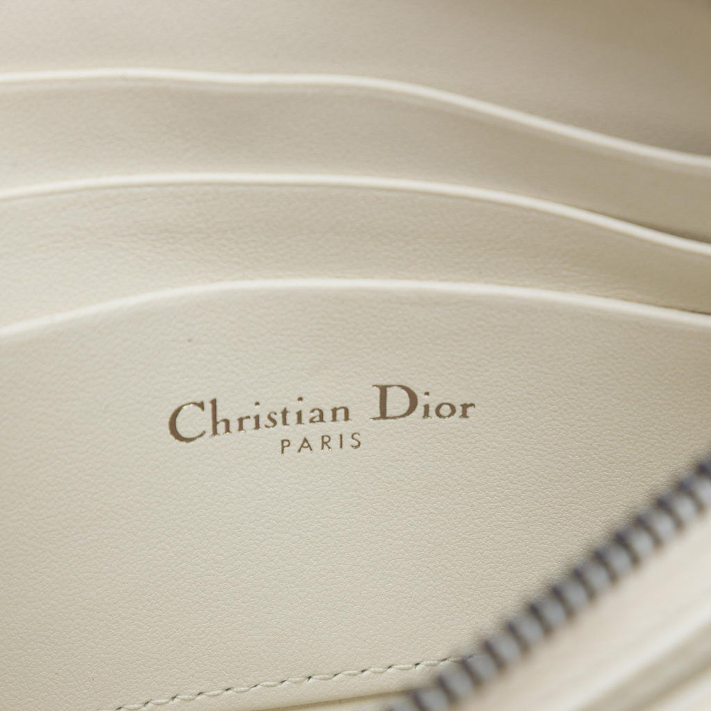 Dior Macrocannage Diamond Calfskin Caro Every Dior Pouch