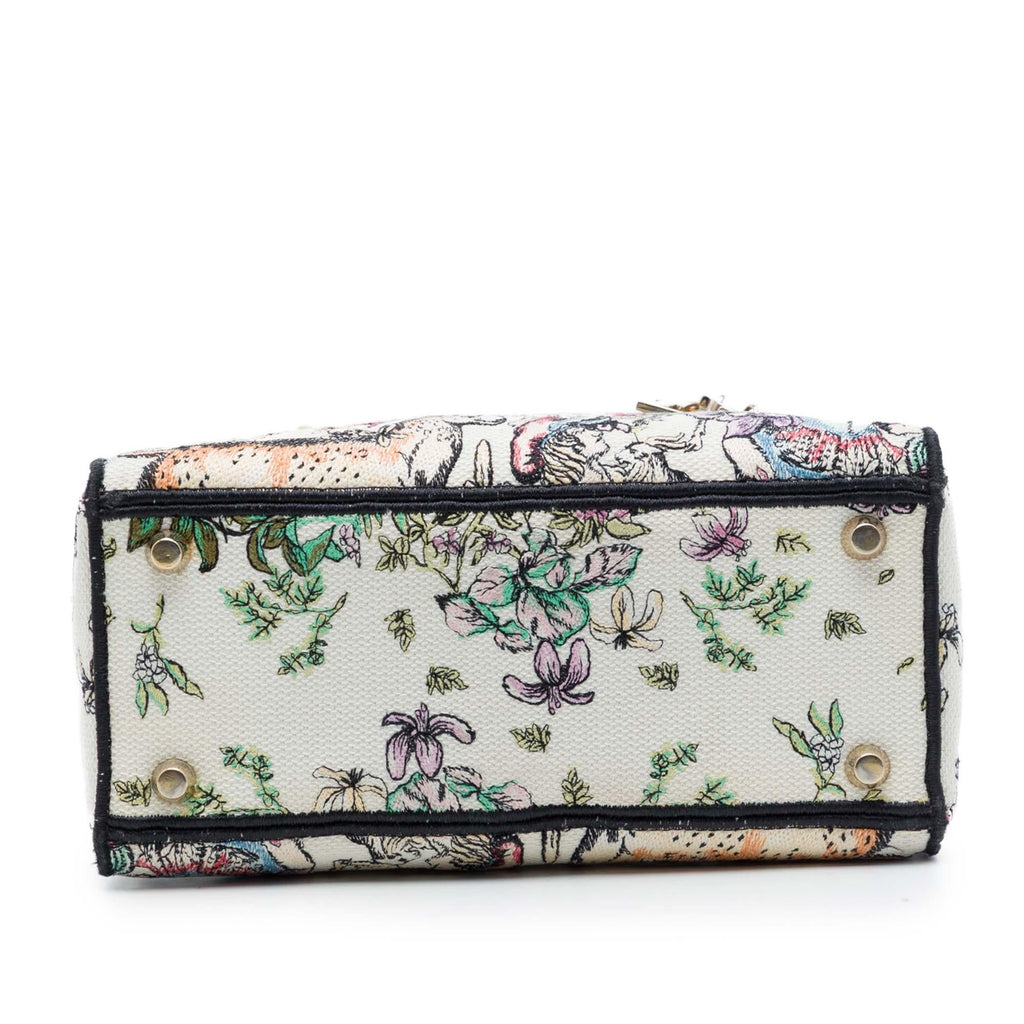 Dior Medium Embroidered Canvas D Constellation Lady D Lite
