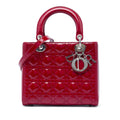 Dior Medium Patent Cannage Lady Dior